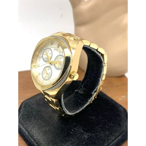 Invicta Women's Watch Bolt 31996 Quartz Mother of Pearl Gold Steel 35mm Case - Picture 2 of 14